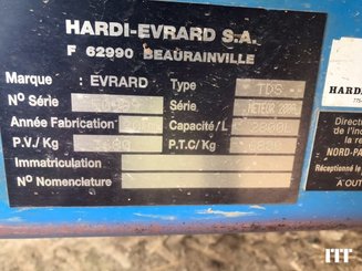 Pulverizador arrastrado Evrard METEOR - 10