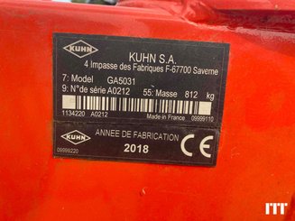 Rastrillos hileradores Kuhn GA 5031 - 5